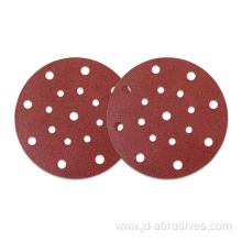 aluminum oxid 150mm 17 holes sanding discs